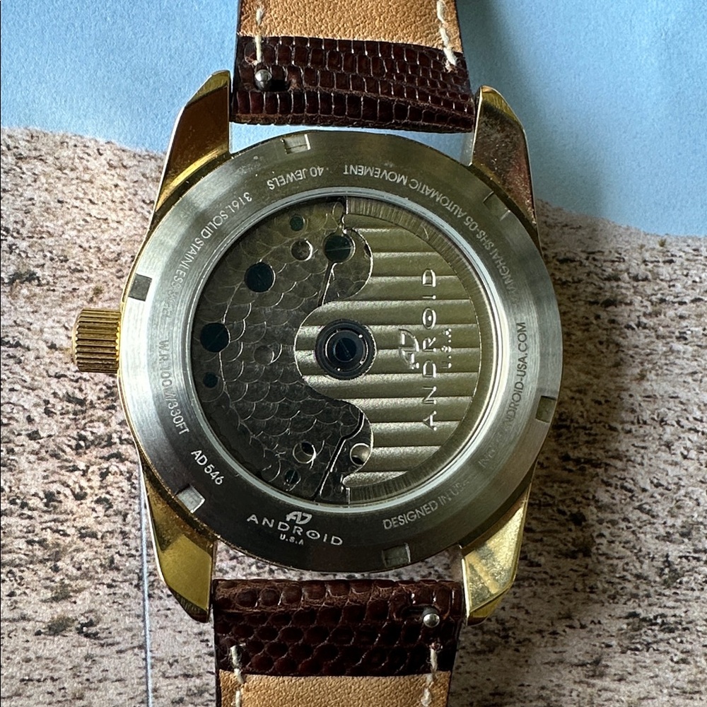WOW🤯LOOK RARE Android Super automatic! 40 jewels. NEVER NEEDS BATTERY! - Picture 4 of 6